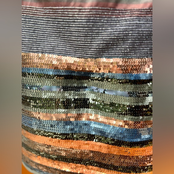 GIANFRANCO FERRE Sequined Mini Skirt Size Small - Picture 8 of 10